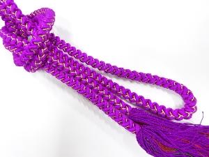 正絹　手組帯締め